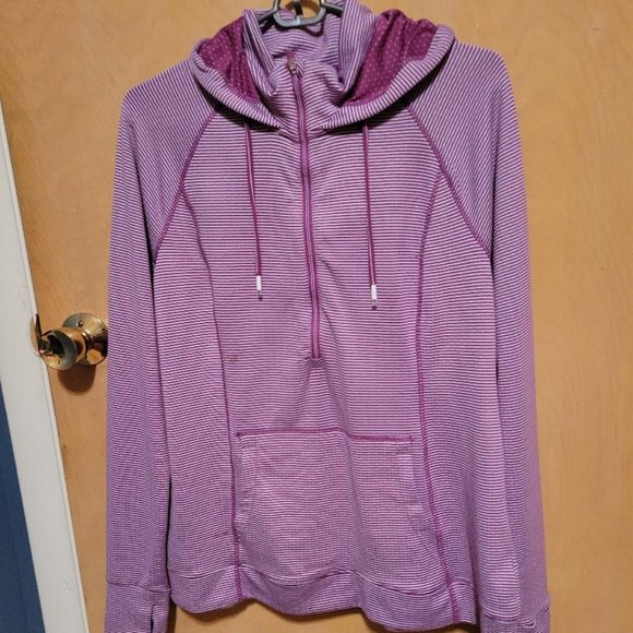 Tangerine Tops Tangerine Quarter Zip Purple Hoodie Poshmark